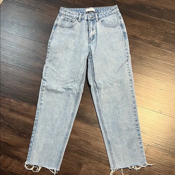 ASOS Light Blue Straight Leg Jeans - Picture 1 of 6